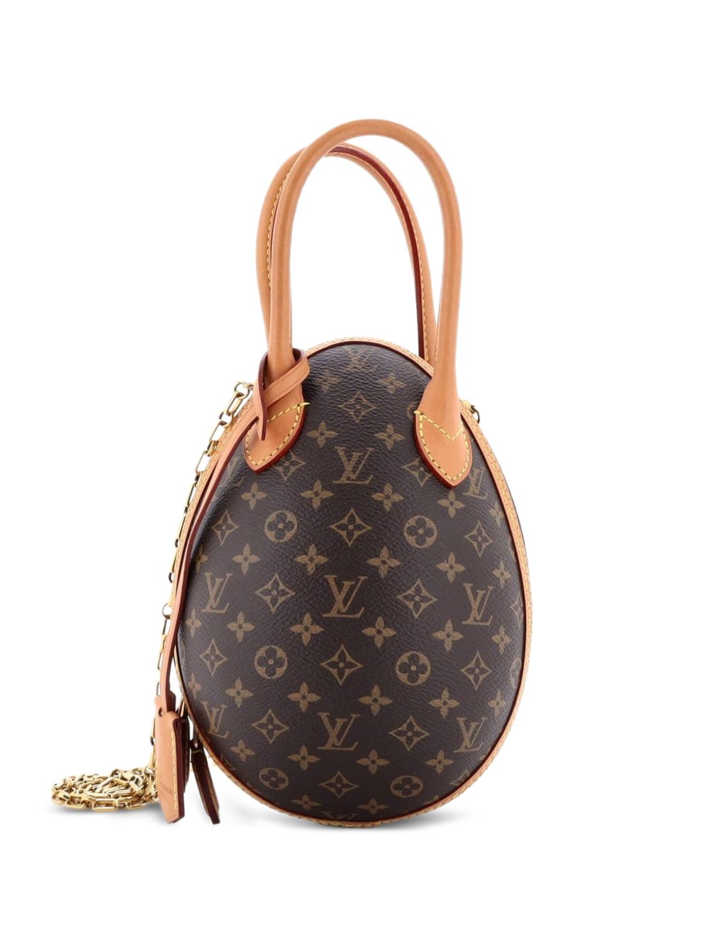 Egg Bag Monogram Canvas and Leather crossbody bag