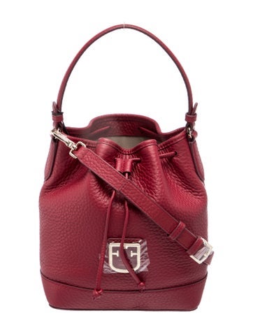 Furla Leather Bucket Bag