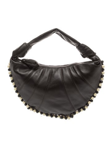Leather Fortune Croissant Mini