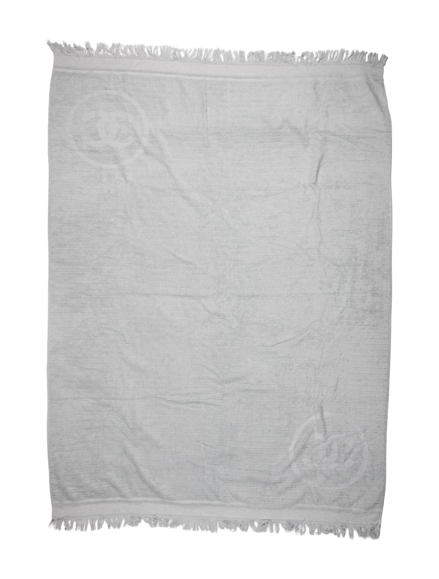 Chanel 3-Piece CC Terry Cloth Beach Set