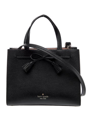 Leather Top Handle Bag
