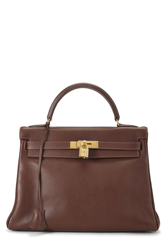 Hermes Brulee Evergrain Kelly Retourne 32