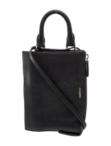Jil Sander Leather Top Handle Bag