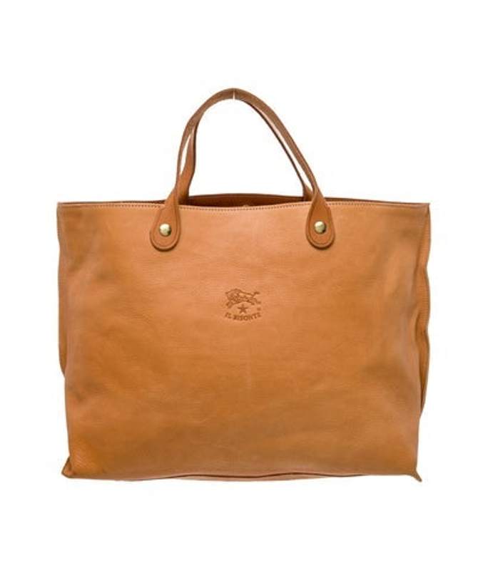 Il Bisonte Bisonte Leather Top Handle Bag