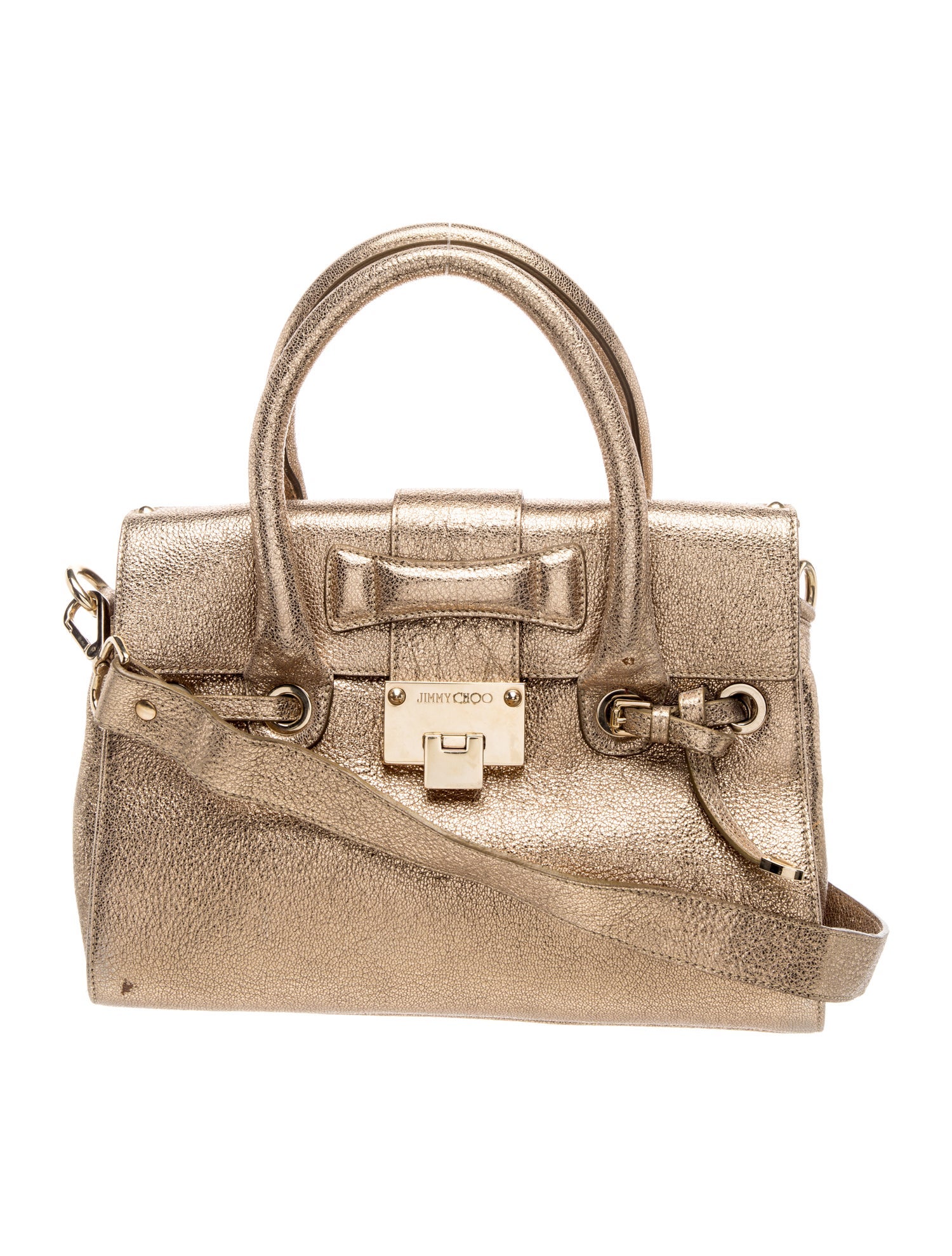 Leather Top Handle Bag