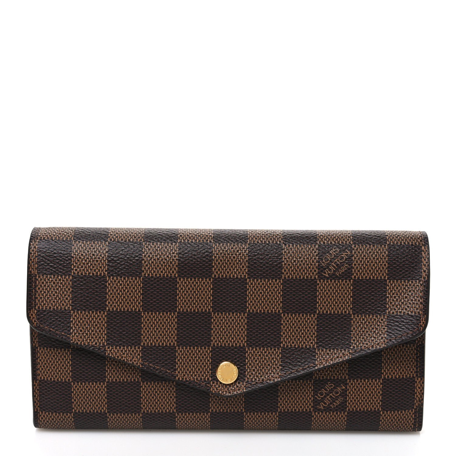Louis Vuitton Damier Ebene Sarah Wallet NM