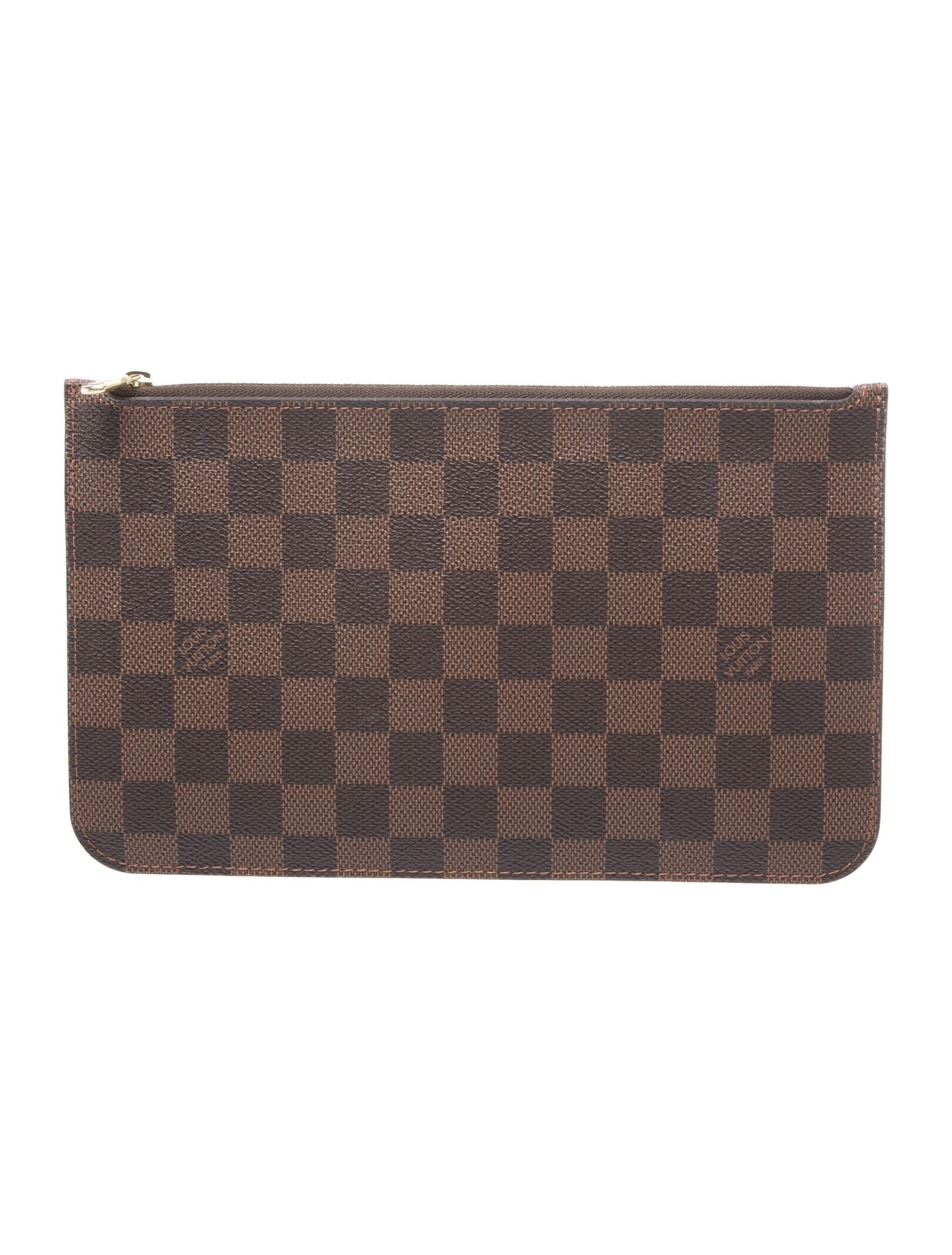 Damier Ebene Neverfull Pouch 2024