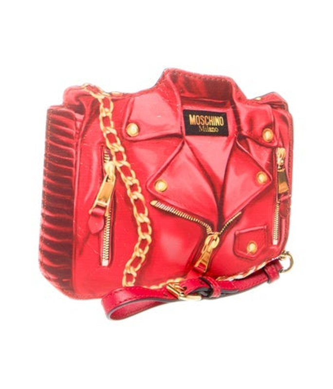 Moschino Leather Crossbody Bag