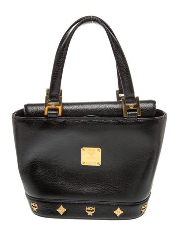 Leather Top Handle Bag
