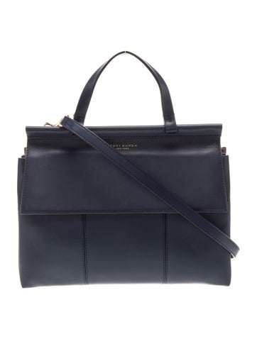 Leather Top Handle Bag