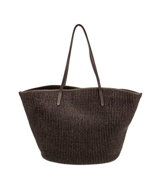 Brunello Cucinelli Cucinelli Raffia Tote