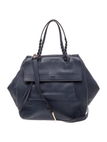 Leather Top Handle Bag