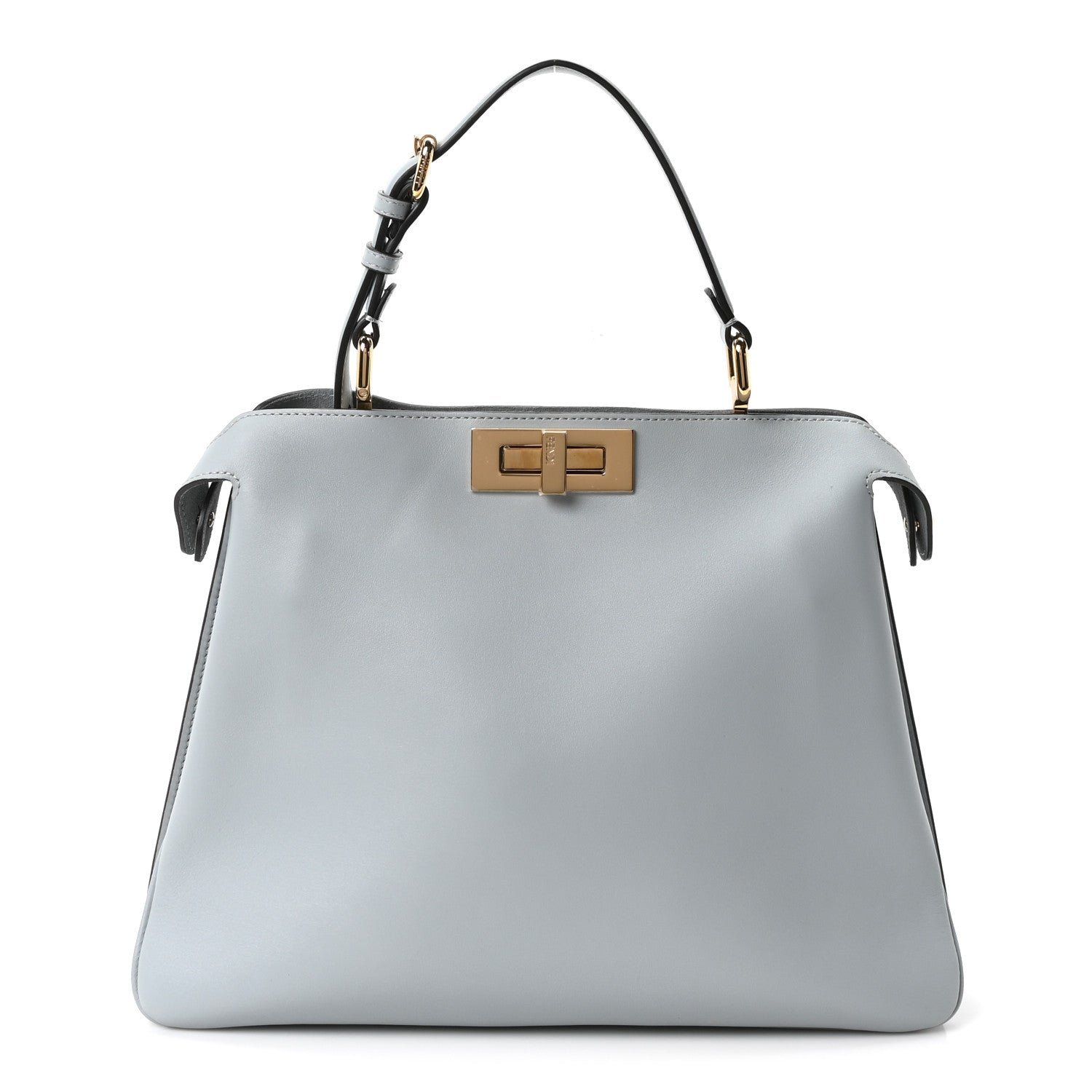 Fendi Vitello Medium Soft Peekaboo Anice