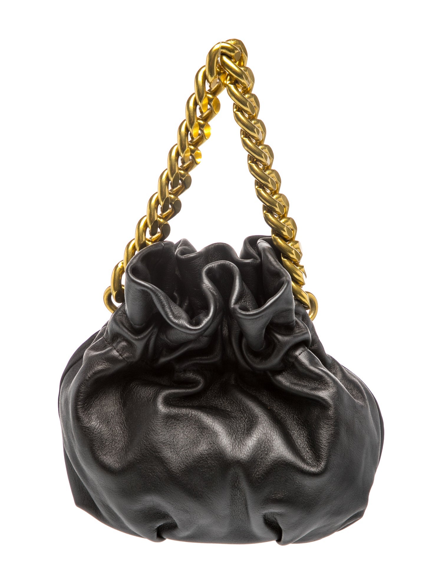 Leather Bucket Bag