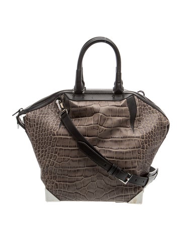 Leather Top Handle Bag
