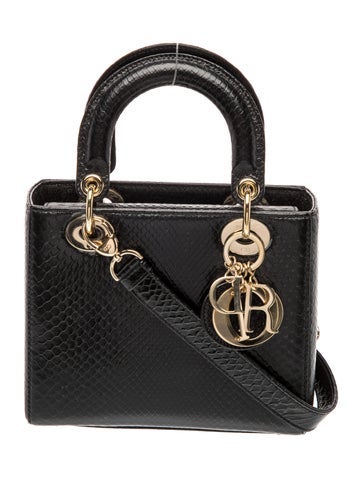 Snakeskin Lady Dior