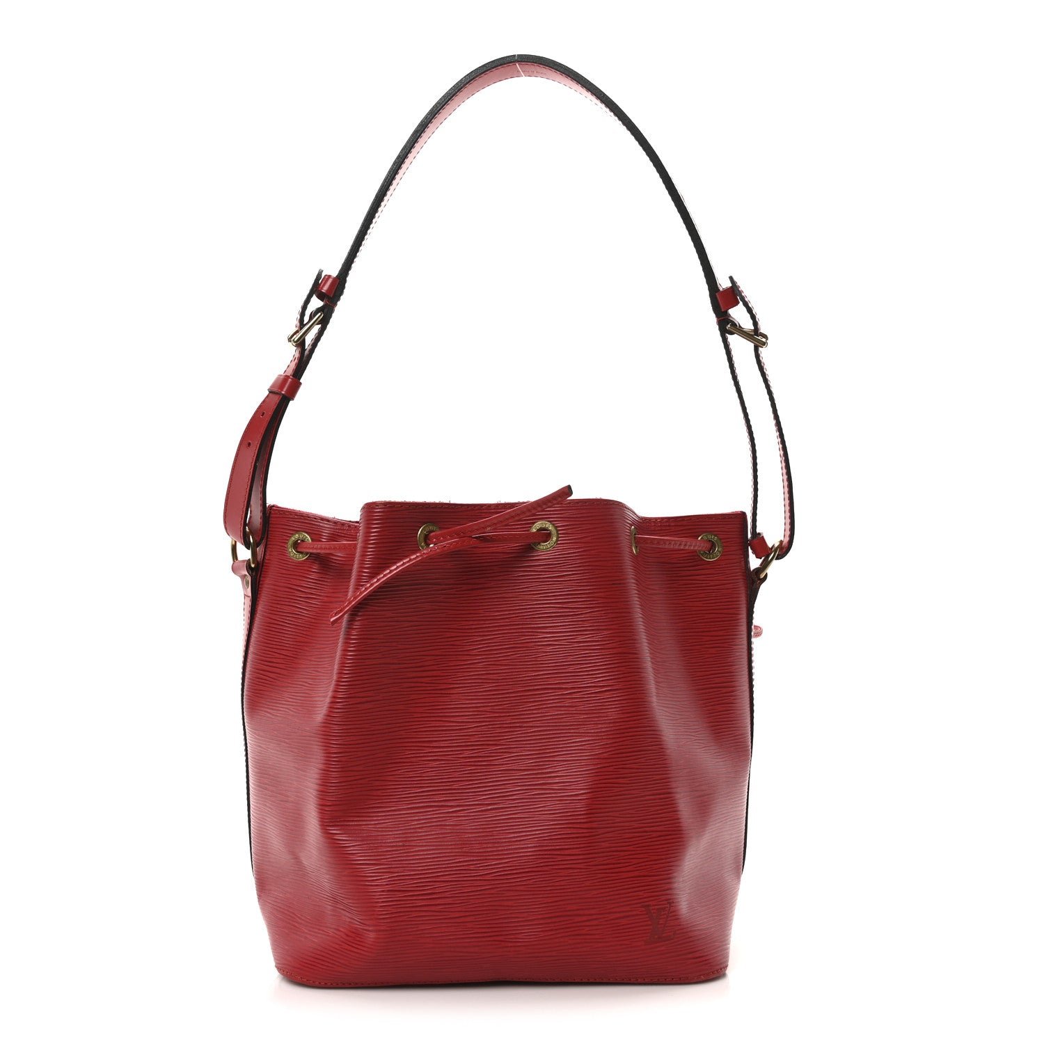 Louis Vuitton Epi Petit Noe Castillan Red