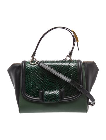 Leather Top Handle Bag