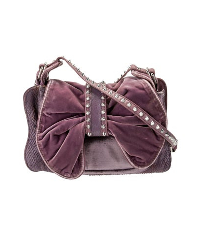 3.1 Phillip Lim 1 Phillip Lim Velvet Shoulder Bag