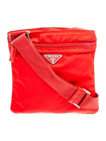 Enameled Metal Triangle Messenger Bag
