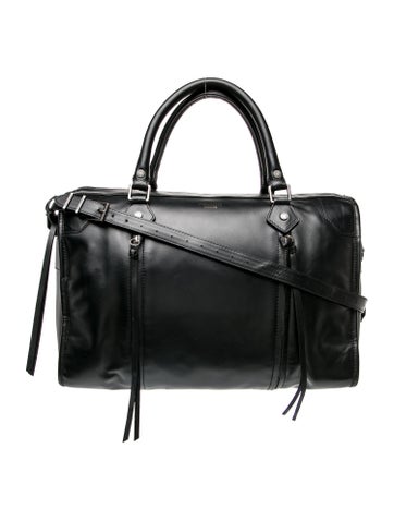 Leather Top Handle Bag