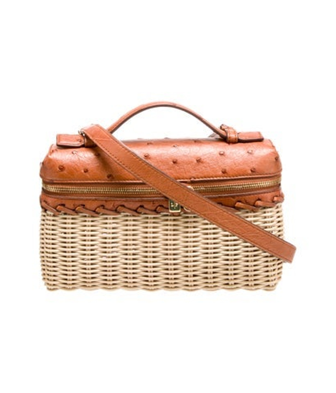 Loro Piana Piana Wicker Extra Pocket East West Wicker L19 W Strap