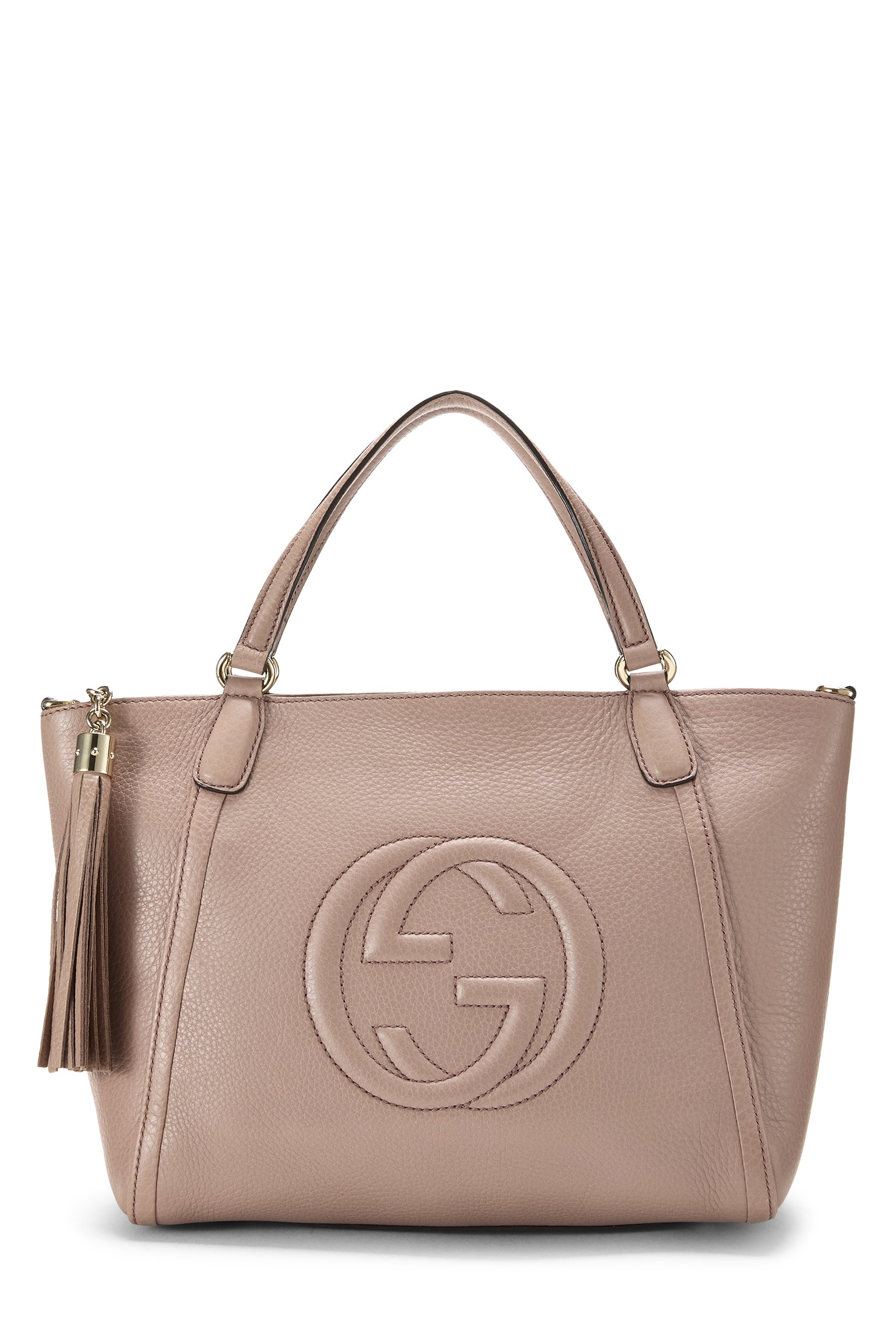 Pink Leather Soho Top Handle Bag
