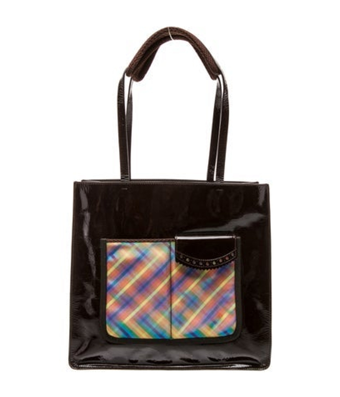 Miu Miu Miu Patent Leather Shoulder Bag