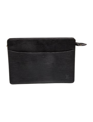 Epi Leather Pochette Homme
