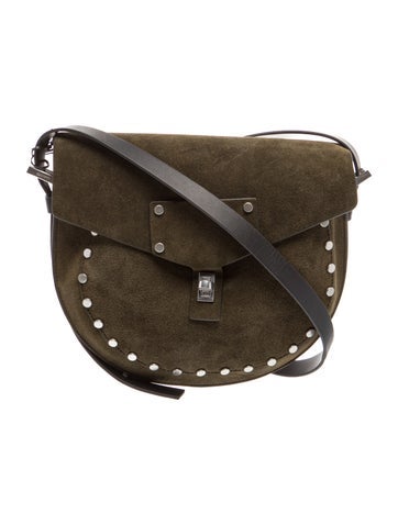 Suede Shoulder Bag