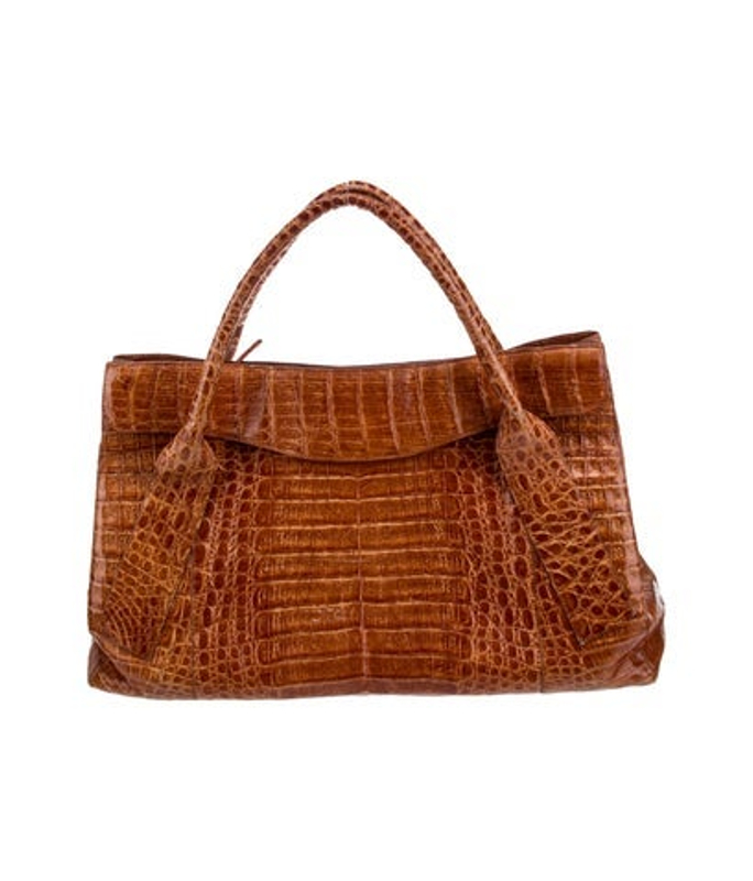 Nancy Gonzalez Gonzalez Crocodile Top Handle Bag