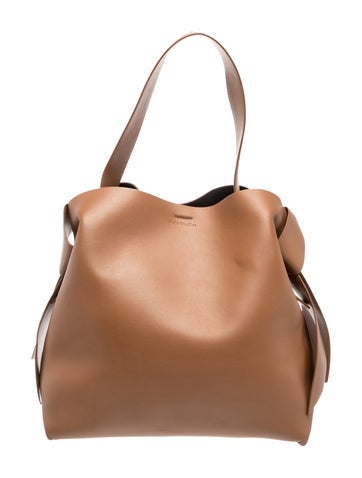 Leather Top Handle Bag