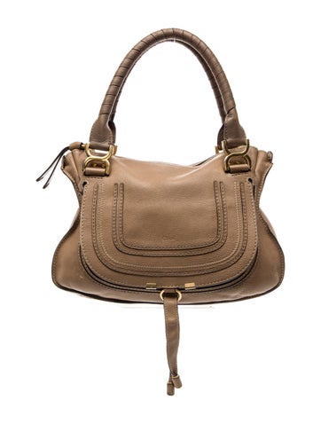 Leather Marcie Shoulder Bag Small