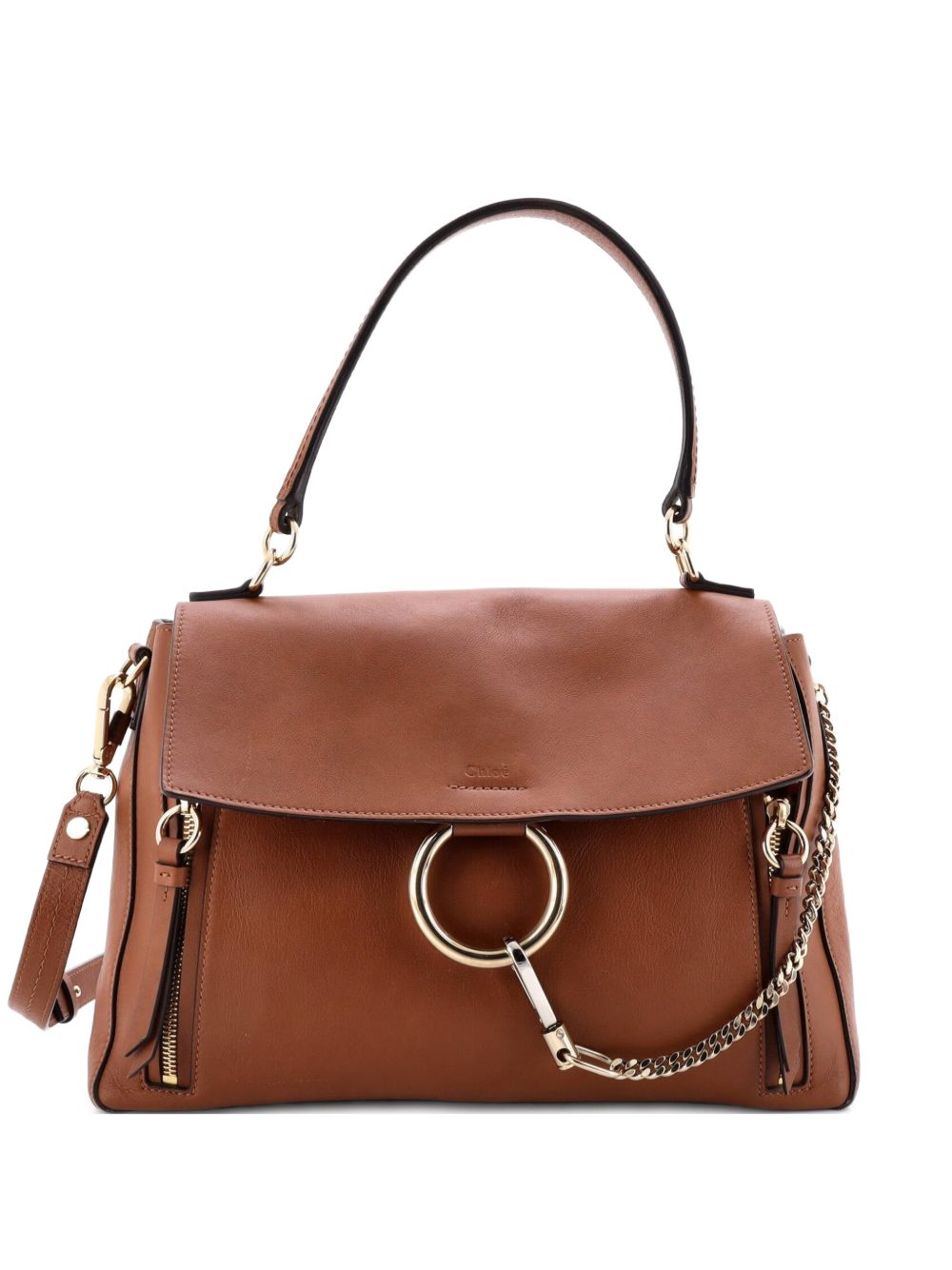 Faye Day Bag Leather Medium satchel