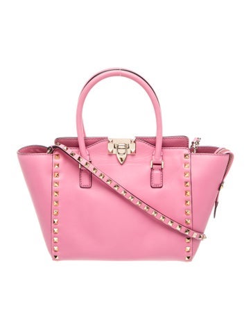 Rockstud Top Handle Bag