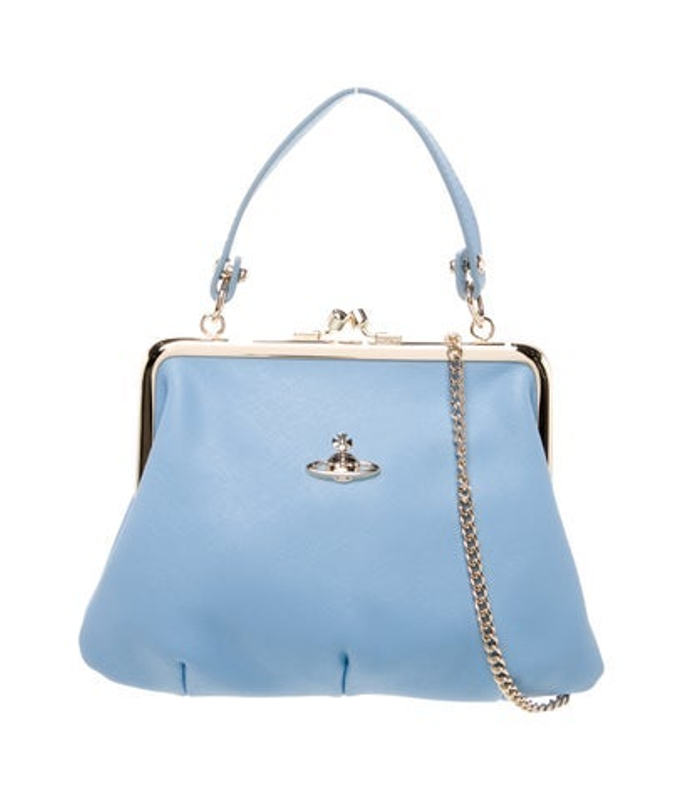 Vivienne Westwood Westwood Saffiano Leather Top Handle Bag