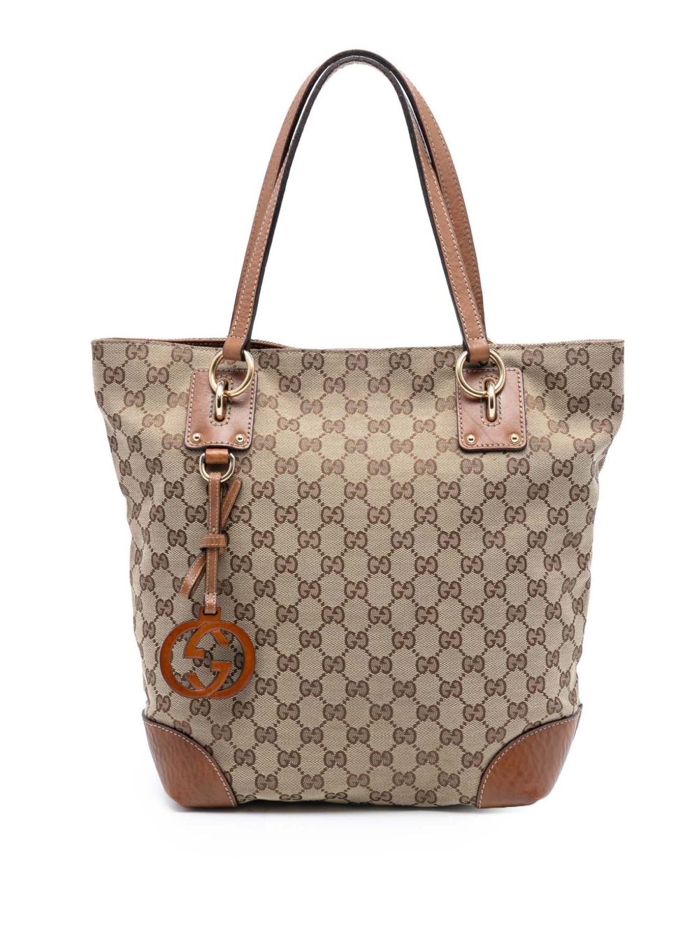 2016-2025 Medium GG Canvas GG Charm tote bag