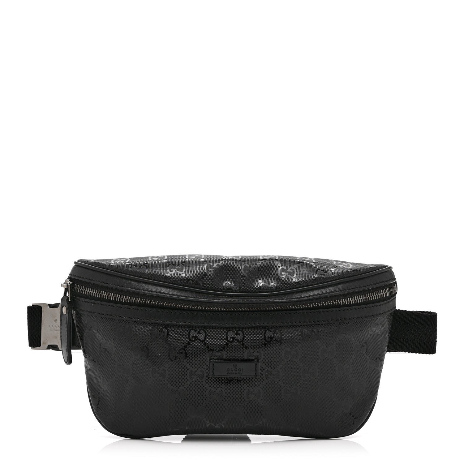 Gucci Imprime Monogram Belt Bag Black