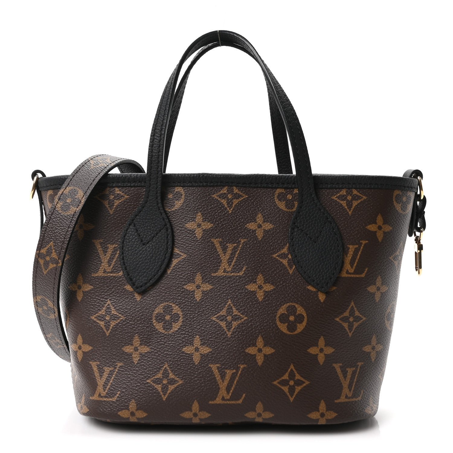Louis Vuitton Louis Vuitton Monogram Neverfull Inside Out Bandouliere BB Black