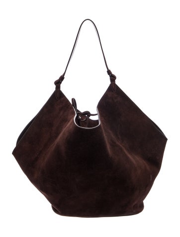 Khaite Suede Lotus Medium