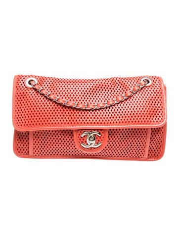 Perforated Jumbo Up In The Air Flap Bag