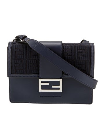 Fendi Zucca FF Flat Baguette Medium
