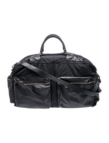 Leather Weekender Bag Vintage