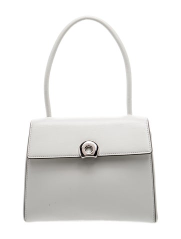 Leather Top Handle Bag