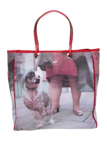 Anya Hindmarch Nylon Top Handle Bag