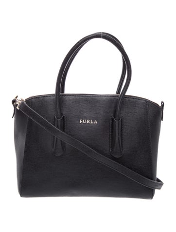 Leather Top Handle Bag