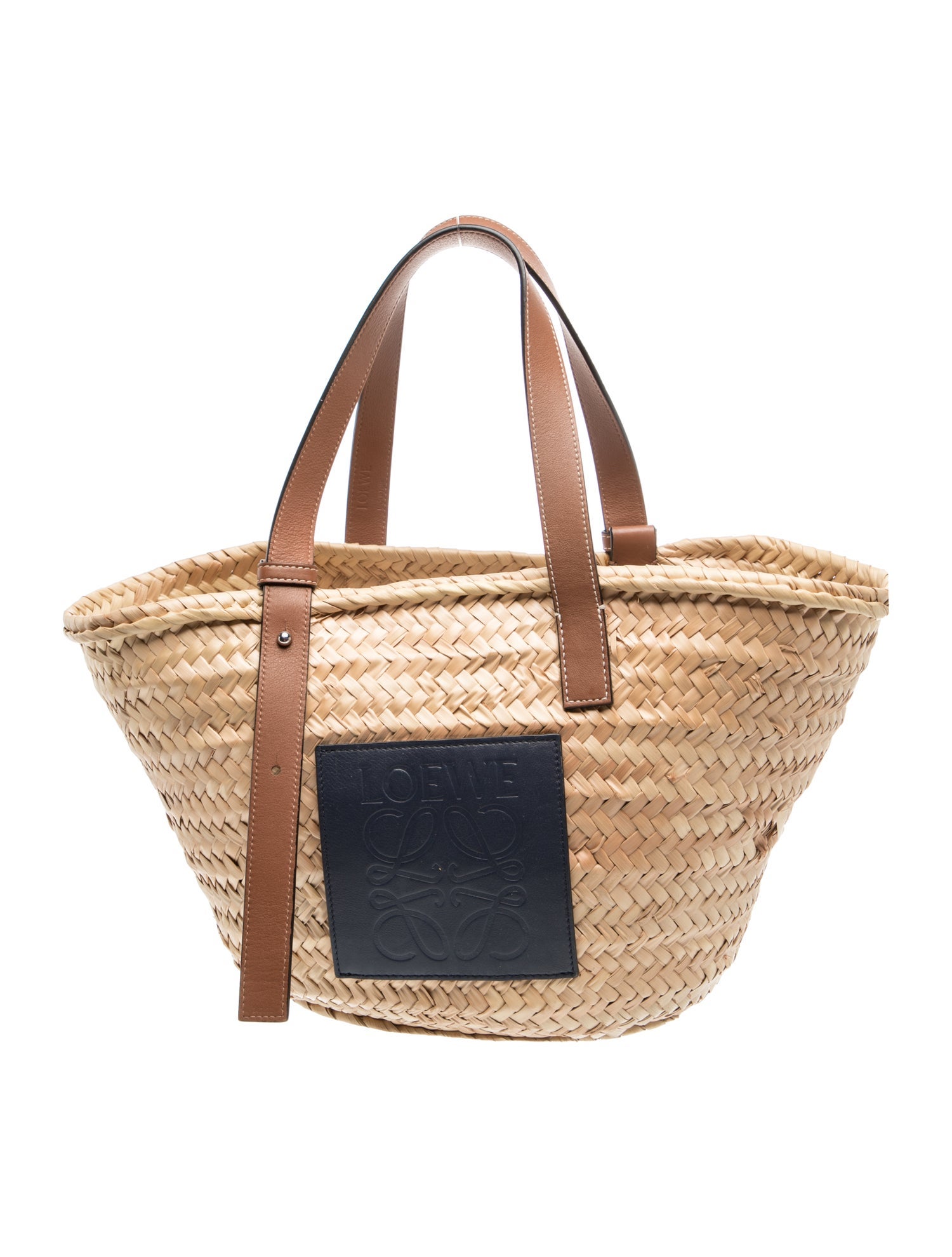 Loewe Raffia Basket Medium