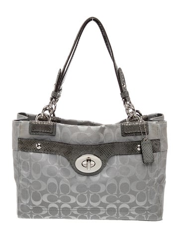 Canvas Top Handle Bag
