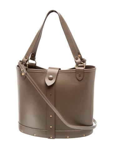 The Row Leather Pail