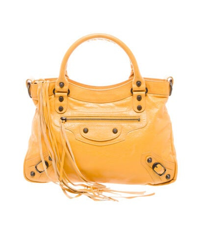 Balenciaga Leather Motocross Classic City